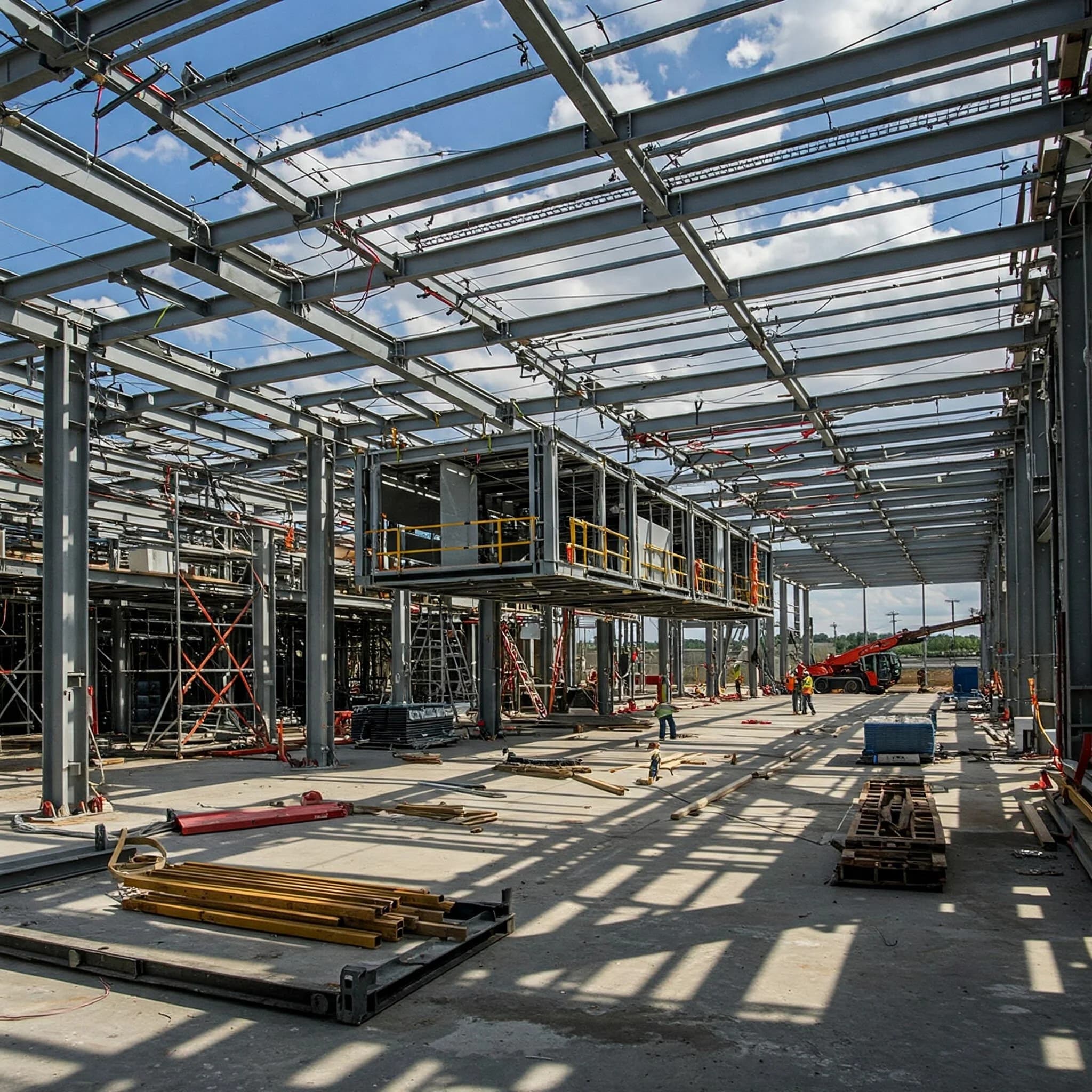 Aluminum framing for data centers: how to build faster when the industry can not find enough welders